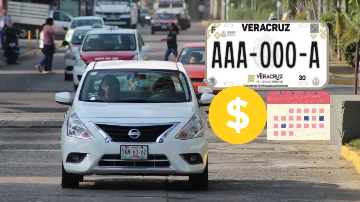 Reemplacamiento vehicular en Veracruz: costos y quienes deberán realizarla para 2026
