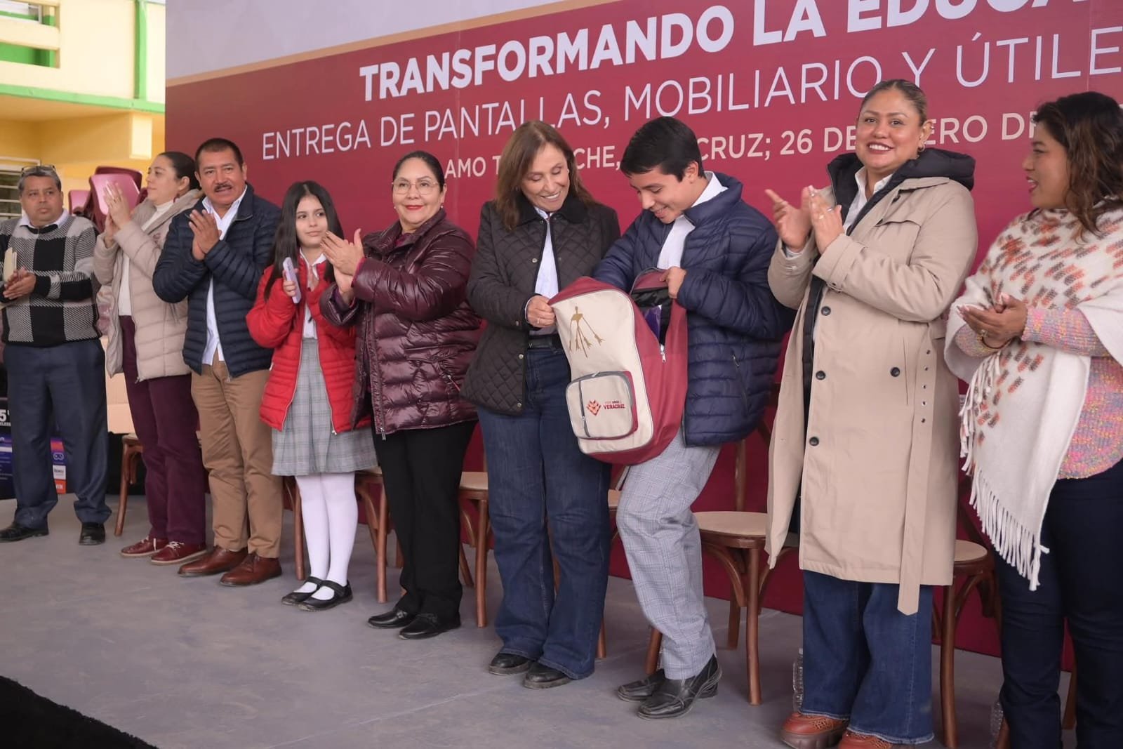 El renacer de Álamo se construye con un gobierno presente: Rocío Nahle