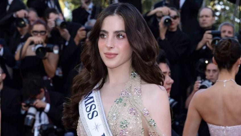 Fátima Bosch, Miss Universo 2025, se roba las miradas en la alfombra roja del Festival de Cannes