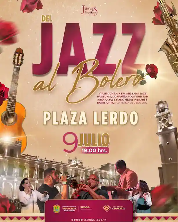 Desde Nueva Orleans, el jazz llega a Xalapa para encontrarse con el bolero Desde Nueva Orleans, el jazz llega a Xalapa para encontrarse con el bolero