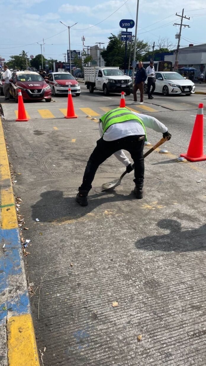 Mejora Ayuntamiento de Veracruz la movilidad y la seguridad vial en inmediaciones del IMSS Mejora Ayuntamiento de Veracruz la movilidad y la seguridad vial en inmediaciones del IMSS