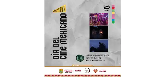 Llegan al Ágora de la Ciudad las proyecciones del Festival de Cortometraje Veracruzano