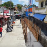 Inician obra de colector pluvial para prevenir inundaciones en el mercado de Tantoyuca