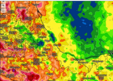 Posibilidad de tormentas hasta el domingo en Veracruz: Conagua