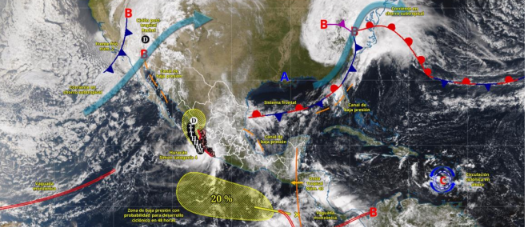 Nueva Onda Tropical mantendrá las lluvias en Veracruz: Conagua Nueva Onda Tropical mantendrá las lluvias en Veracruz: Conagua