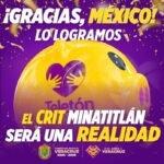 Teletón cumple la meta y Minatitlán tendrá CRIT
