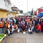 El apoyo a las familias afectadas por las lluvias en Xalapa 
