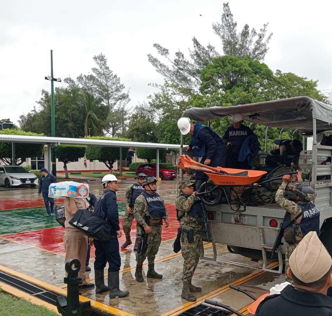Marina implementa acciones preventivas ante el frente frío No. 2 en Veracruz y Tamaulipas Marina implementa acciones preventivas ante el frente frío No. 2 en Veracruz y Tamaulipas