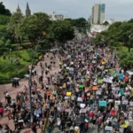 Jalisco: 10 mil piden revocación del gobernador Lemus en nueva marcha contra agua sucia en Guadalajara