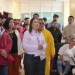 Llama Rocío Nahle a familias de Coatzacoalcos y Nanchital a resguardarse en refugios temporales